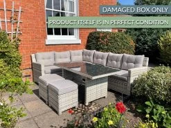 Cannes Corner Dining Set | Damaged Box 21 Cannes Corner Dining Set | Damaged Box -Garden Comfort Shop damagedbox 1