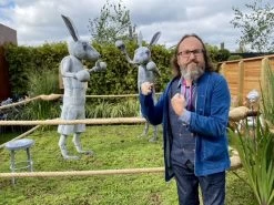 Boxing Hares 25 Boxing Hares -Garden Comfort Shop dave myers hairy biker xl