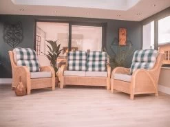 Moreton 3 Piece Suite Ex-Display -Garden Comfort Shop demin check pictures moreton rezised 36 1 1