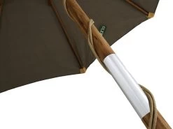 Diamond Teak Parasol 3m Diameter | PRE-ORDER 29 Diamond Teak Parasol 3m Diameter | PRE-ORDER -Garden Comfort Shop diamond parasol grey 10bi 1