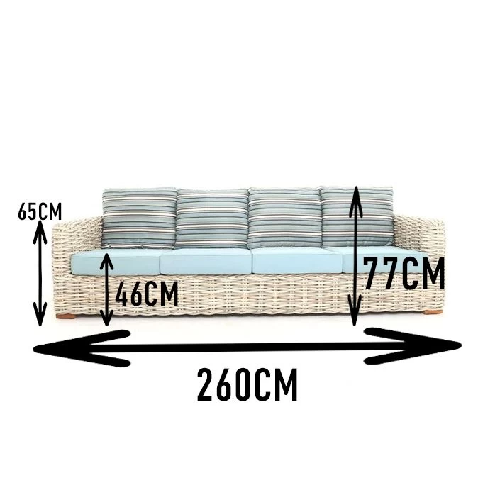 Fiji Chill 4 Seater Suite | Fiji Chill Range 15 Fiji Chill 4 Seater Suite | Fiji Chill Range - Image 13