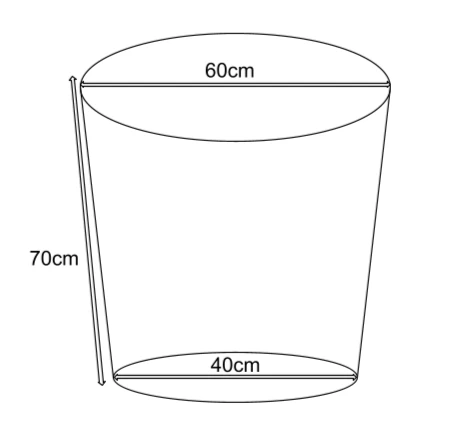 Reclaimed Teak Round Planter 3 Reclaimed Teak Round Planter