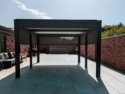 Eclipse 6 X 4m LED Motorised Pergola | Free Standing -Garden Comfort Shop eclipse 5 resized 1 1 3
