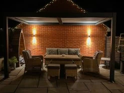 Eclipse 3.6 X 3m LED Motorised Pergola | Wall Mounted 27 Eclipse 3.6 X 3m LED Motorised Pergola | Wall Mounted -Garden Comfort Shop eclipse wall mounted 2bi 1