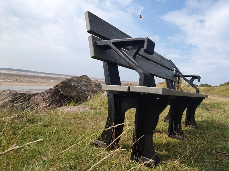 Eco Park Bench Arms 1.5m 15 Eco Park Bench Arms 1.5m - Image 13