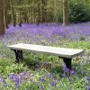 Eco 1.5m Backless Bench Grey 1 Eco 1.5m Backless Bench Grey -Garden Comfort Shop eco backless bench XL