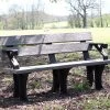 Eco Park Bench Arms 1.5m 1 Eco Park Bench Arms 1.5m -Garden Comfort Shop eco park bench arms 150cm XL 3 1