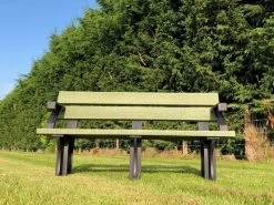 Eco Park Bench Arms 1.3m 17 Eco Park Bench Arms 1.3m -Garden Comfort Shop eco park bench green 2xl 1 1