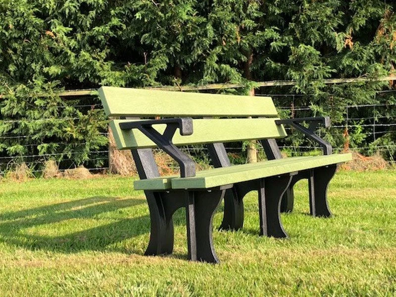 Eco Park Bench Arms 1.3m 10 Eco Park Bench Arms 1.3m - Image 8