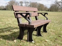 Eco Park Bench Arms 1.3m