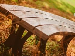 Eco Curved Backless Bench -Garden Comfort Shop eco loom bench edited and resized 1