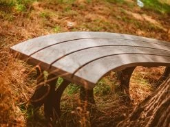 Eco Curved Backless Bench -Garden Comfort Shop eco loom bench edited and resized 2