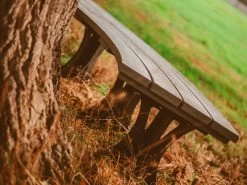 Eco Curved Backless Bench -Garden Comfort Shop eco loom bench edited and resized 5