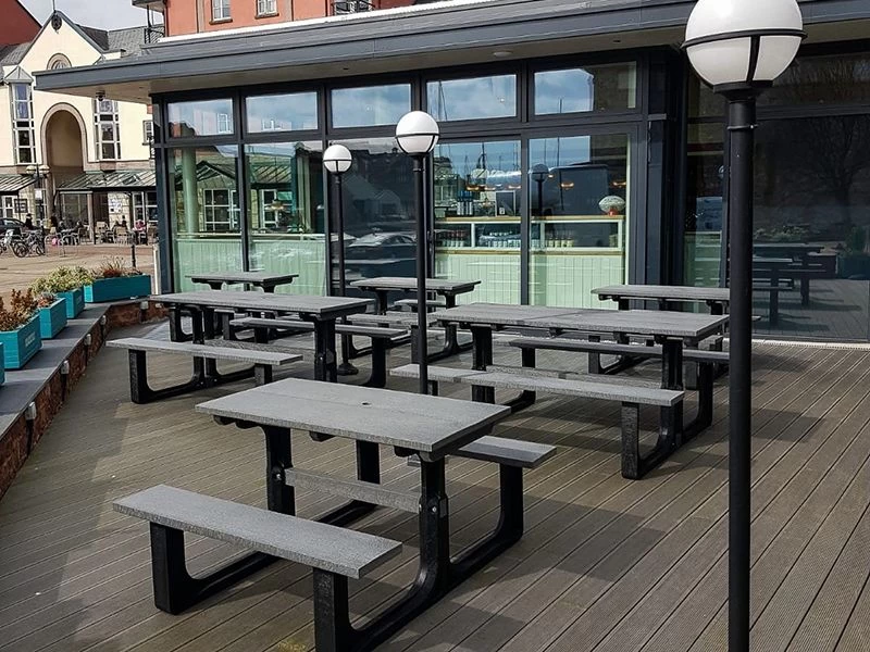 Eco Picnic Table 2.4m 9 Eco Picnic Table 2.4m - Image 7