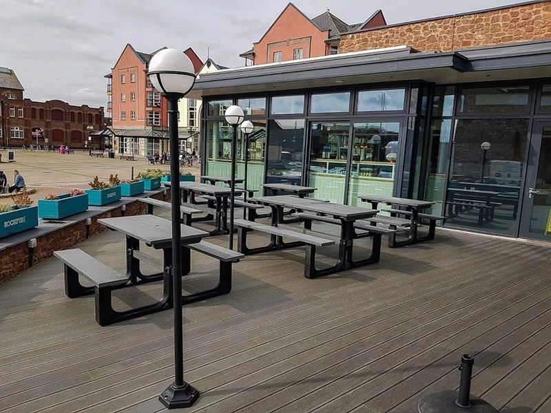 Eco Picnic Table 2.4m 12 Eco Picnic Table 2.4m - Image 10