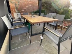 Edge Teak 8 Chair Set | FSC® Certified -Garden Comfort Shop edge teak 8 chair set10