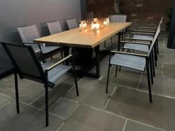 Edge Teak 8 Chair Set | FSC® Certified -Garden Comfort Shop edge teak 8 chair set5