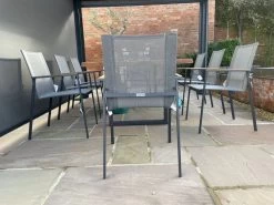 Edge Teak 8 Chair Set | FSC® Certified -Garden Comfort Shop edge teak 8 chair set8