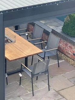 Edge Teak 8 Chair Set | FSC® Certified -Garden Comfort Shop edge teak 8 chair set9