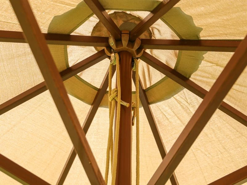 Emerald 2.7M Dia Parasol | FSC® Certified 10 Emerald 2.7M Dia Parasol | FSC® Certified - Image 8