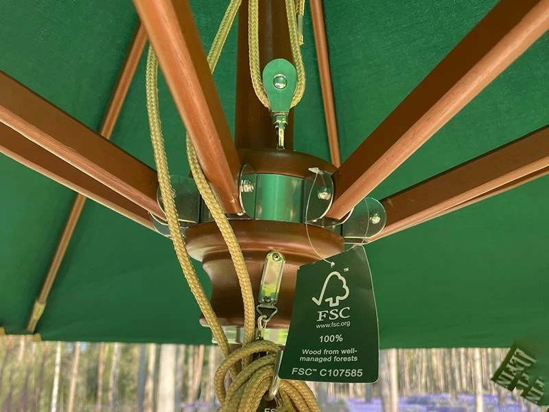 Emerald 3M Dia Parasol | FSC® Certified 6 Emerald 3M Dia Parasol | FSC® Certified - Image 4