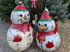 Festive Snowman Sculpture Large 12 Festive Snowman Sculpture Large -Garden Comfort Shop festivethinkoutside 2 xl 1