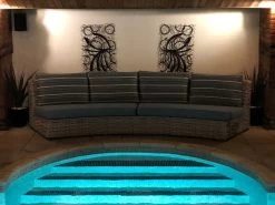 Armless Fiji Curved Sofa -Garden Comfort Shop fiji curved sofa sample9xl