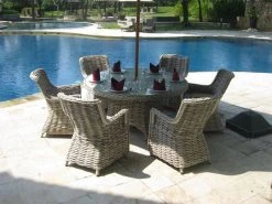 Fiji 6 Chair Dining Set