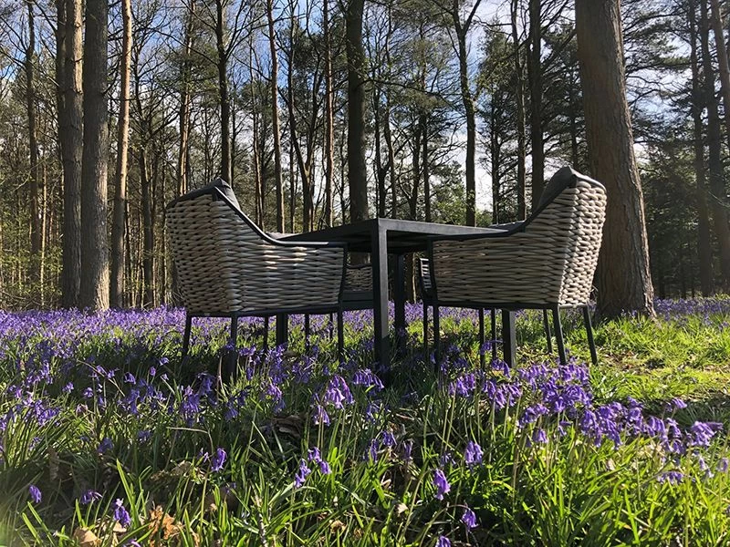 Tahiti Stone Top Dining Set 5 Tahiti Stone Top Dining Set - Image 3