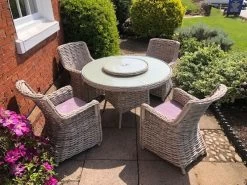 Fiji Lazy Susan | Fiji Range -Garden Comfort Shop fiji4diningset4xl 1 1 xl