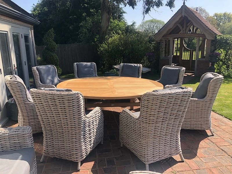 Fiji 8 Chair Dining Set | With Malvern 2.1M FSC® Certified Table 8 Fiji 8 Chair Dining Set | With Malvern 2.1M FSC® Certified Table - Image 6