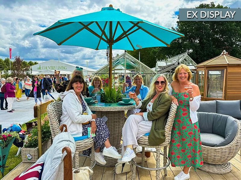 Fiji Bar Set With Swivel Chairs | Ex Display 3 Fiji Bar Set With Swivel Chairs | Ex Display