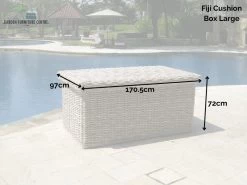 Fiji Cushion Box 15 Fiji Cushion Box -Garden Comfort Shop fiji cushion box large