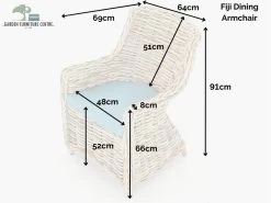 Fiji Dining Chair 19 Fiji Dining Chair -Garden Comfort Shop fiji dining chair