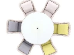 Seat And Scatter Cushion Set -Garden Comfort Shop fiji dining set new 3.2.22 3 2