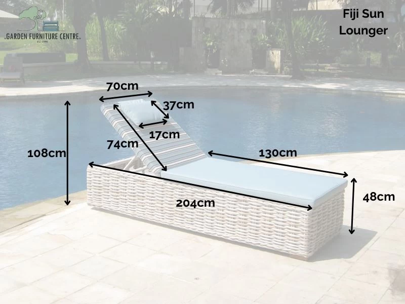 Fiji Sun Lounger 5 Fiji Sun Lounger - Image 3
