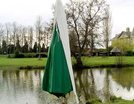 Diamond Teak Parasol 3.5m Diameter | PRE-ORDER 4 Diamond Teak Parasol 3.5m Diameter | PRE-ORDER - Image 2