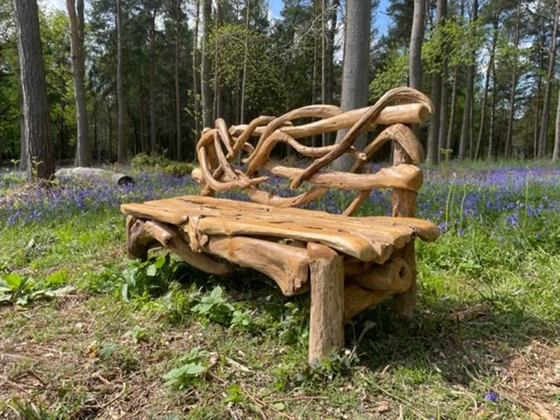 Forest Teak Bench 6 Forest Teak Bench - Image 4