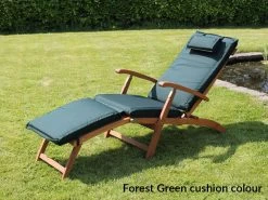 Vintage Steamer Lounger Chair 23 Vintage Steamer Lounger Chair -Garden Comfort Shop forest green