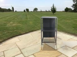 Outdoor Kitchen Unit With Shelves
