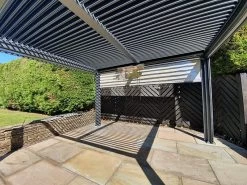 Galaxy Gazebo - 3.5 X 5.4m -Garden Comfort Shop galaxy april installation2 xl 1 4