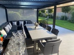 Stelvio 3M 10 Chair Dining Set | LIFE Range -Garden Comfort Shop galaxy and stelvio 1 xl 1