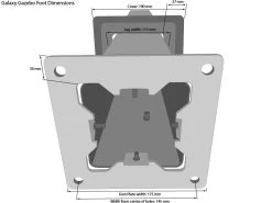 Galaxy Gazebo - 3.5 X 5.4m -Garden Comfort Shop galaxy foor measurements 01 4 2