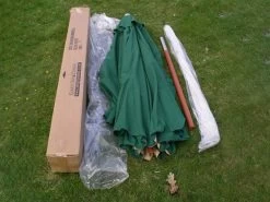 Emerald 3.5M Dia Parasol 25 Emerald 3.5M Dia Parasol -Garden Comfort Shop garden parasol spec7 5 xl