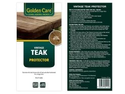 Golden Care - Vintage Teak Protector (1 Litre) 21 Golden Care - Vintage Teak Protector (1 Litre) -Garden Comfort Shop gc salestrainer uk a4 132xl