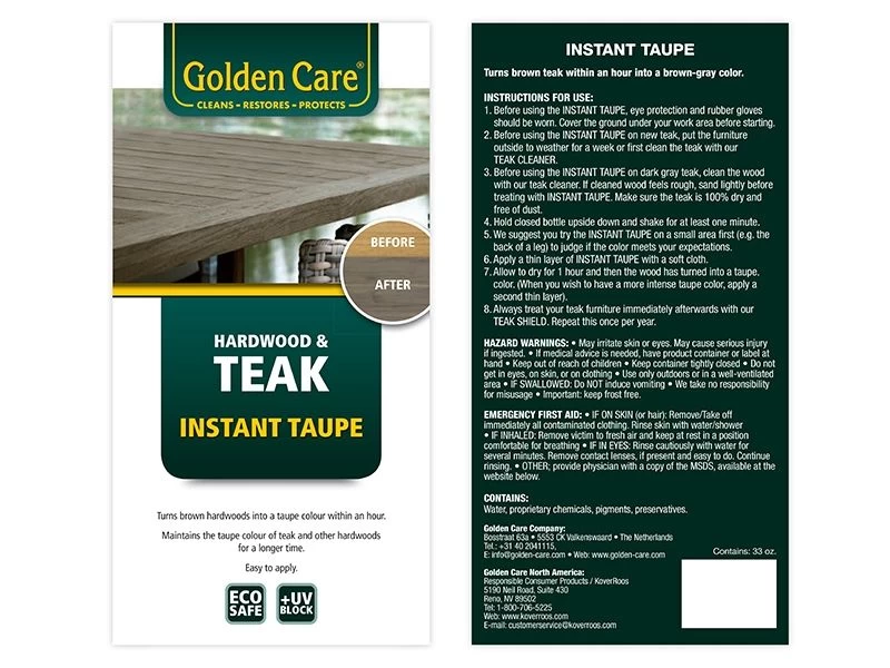 Golden Care - Instant Taupe (1 Litre) 7 Golden Care - Instant Taupe (1 Litre) - Image 5