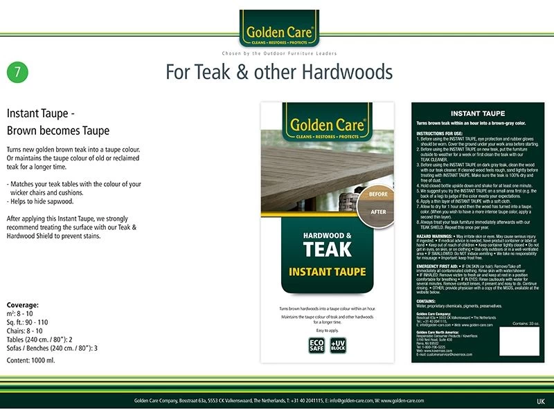 Golden Care - Instant Taupe (1 Litre) 8 Golden Care - Instant Taupe (1 Litre) - Image 6