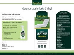 Golden Care Outdoor Leather Protector 13 Golden Care Outdoor Leather Protector -Garden Comfort Shop gc salestrainer uk a4 23xl