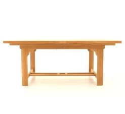 Chunky Rectangular Extending Teak Table | FSC® Certified