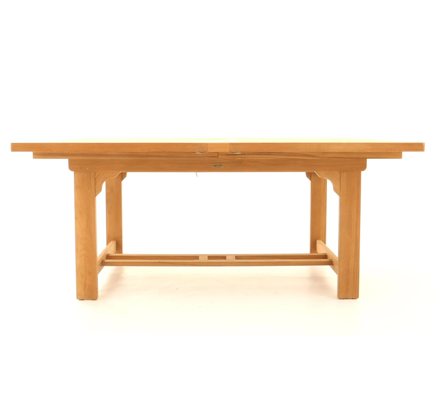 Chunky Rectangular Extending Teak Table | FSC® Certified 3 Chunky Rectangular Extending Teak Table | FSC® Certified